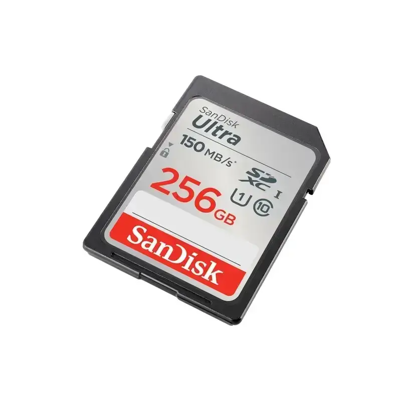 کارت حافظه سن دیسک مدل SanDisk Ultra SDXC UHS-I SDSDUNC با ظرفیت 256 گیگابایت به همراه آداپتور
